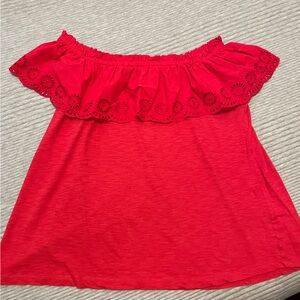 Off the shoulder summer top